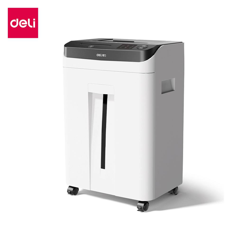 เครื่องทำลายเอกสารอัตโนมัติ DELI GA850-WH-01 25ลิตร สีขาว